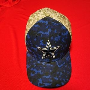 Dallas Cowboys 2015 Salute to Service Era 39Thirty Hat M/L Rare!